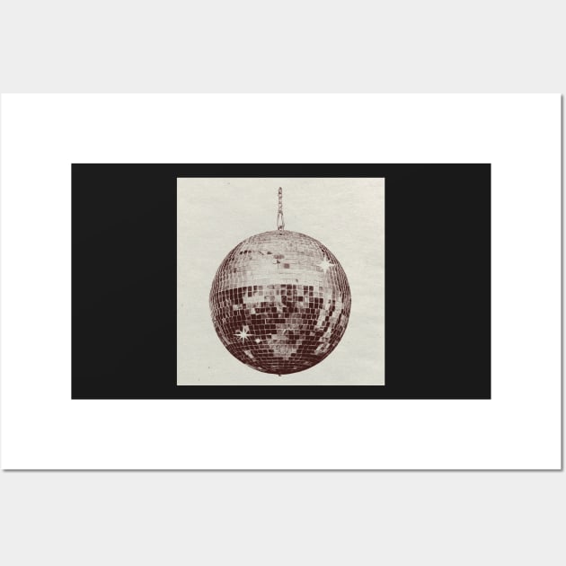 mirrorball Wall Art by artbyemuu